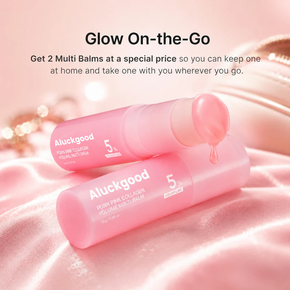 Pink Collagen Volume Multi Balm for Soft, Smooth Lips