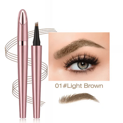 Long Lasting Waterproof Micro Fork Brow Pen