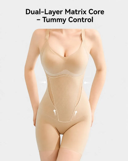 Cooling Tummy Control Butt-Lift Shapewear Bodysuit