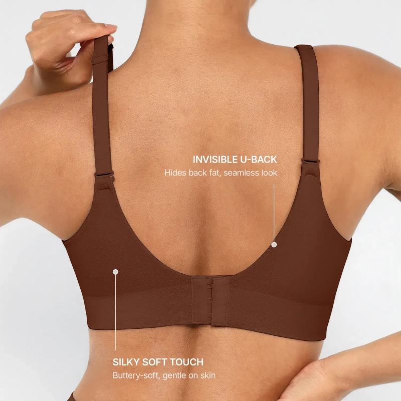 Wireless Push-Up Comfort Full Coverage Bra