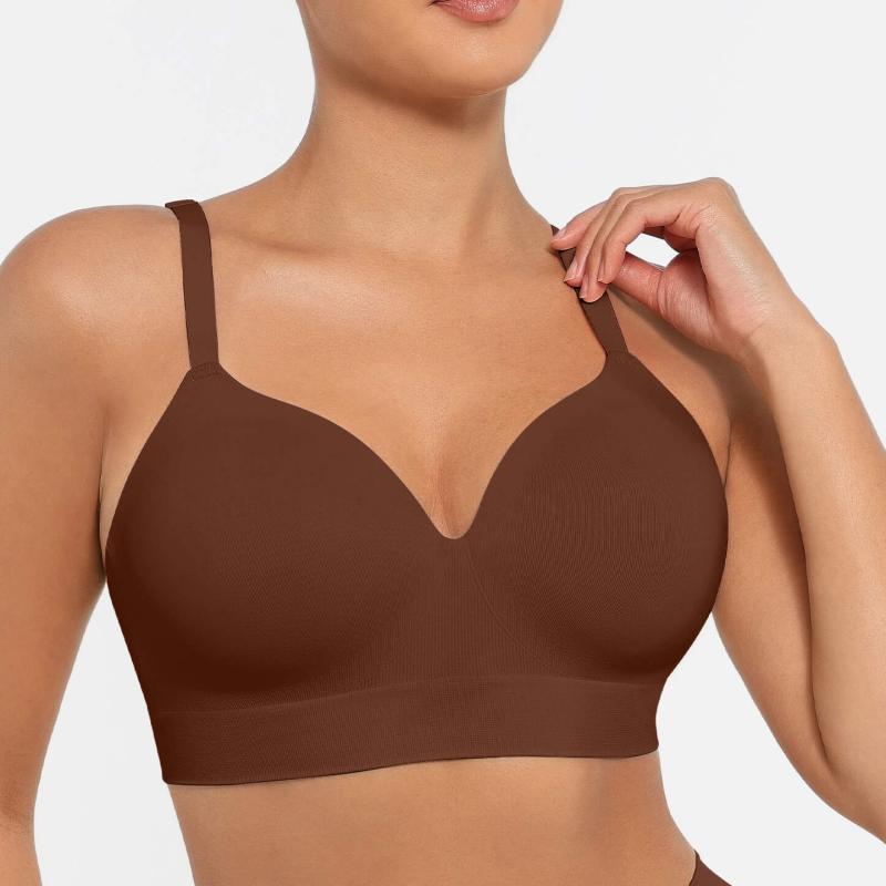 Wireless Push-Up Comfort Full Coverage Bra