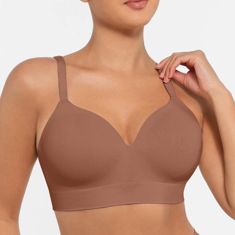 Wireless Push-Up Comfort Full Coverage Bra