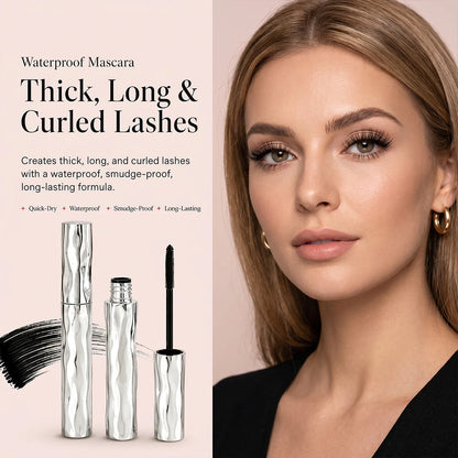 Waterproof & Sweatproof Lengthening & Curling Mascara