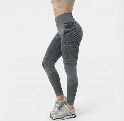 High Waisted And Hip Lifting Yoga Elastic Quick Drying Tight Pants