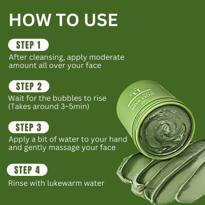 Basil Bubble Cleansing Mask