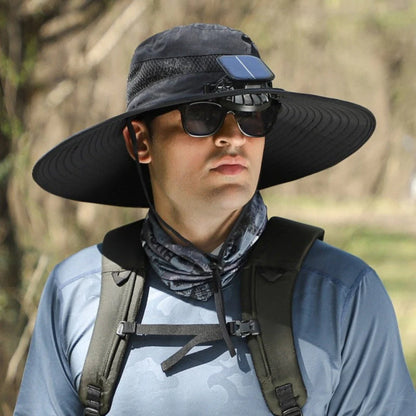 Solar Powered Fan Hat for Men Women