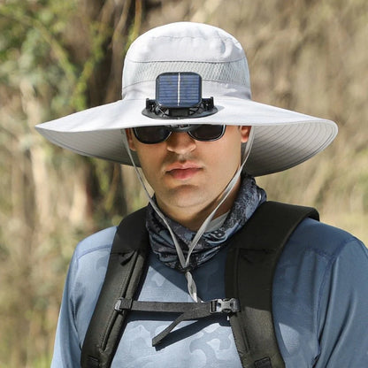 Solar Powered Fan Hat for Men Women