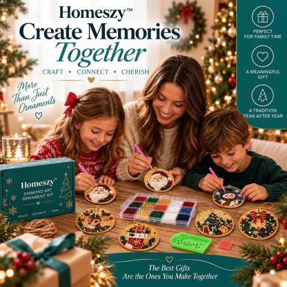 Christmas Diamond Art Ornament Kit
