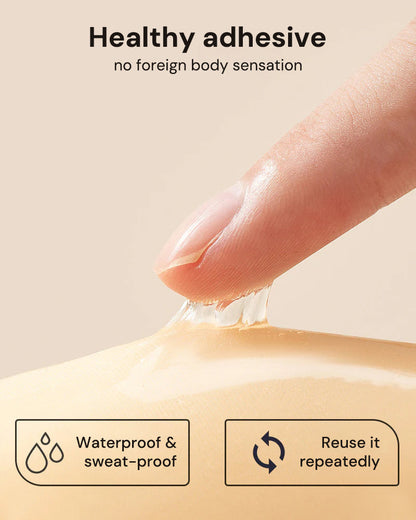 Front Closure Adhesive Invisible Push-Up Bra
