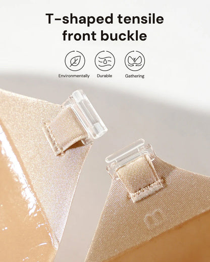 Front Closure Adhesive Invisible Push-Up Bra
