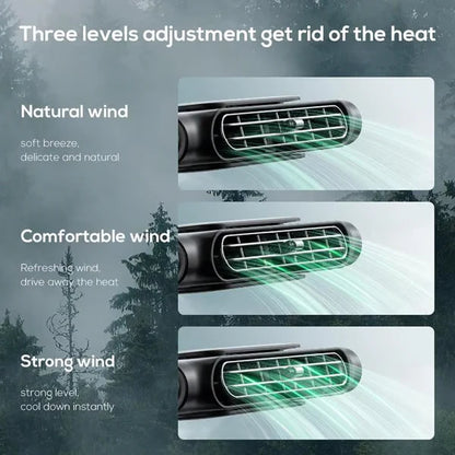 🔥 LIMITED-TIME 30% OFF! 💨 Dual Turbo Car Seat Fan – Instant Cooling, 3 Speeds, Magic Tape Mount 🚗
