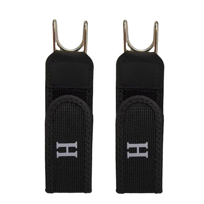 Tactical Metal Hook Elastic Belt (Unisex) - Patented No - Buckle Invisible Design | Soft Adjustable Side