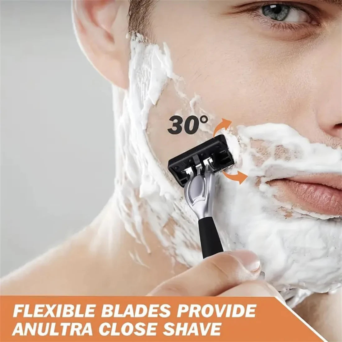 Men's Unscented Precision Razor Blade Replacement Handheld Kit🪒