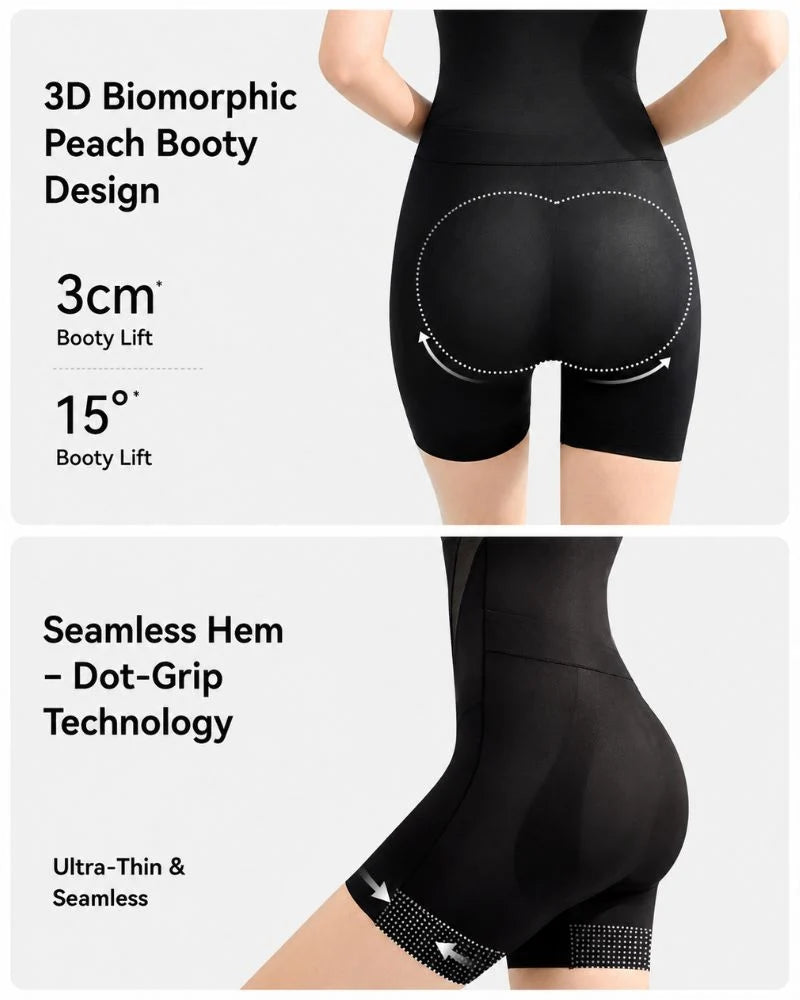 Cooling Tummy Control Butt-Lift Shapewear Bodysuit