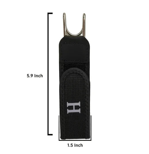 Tactical Metal Hook Elastic Belt (Unisex) - Patented No - Buckle Invisible Design | Soft Adjustable Side