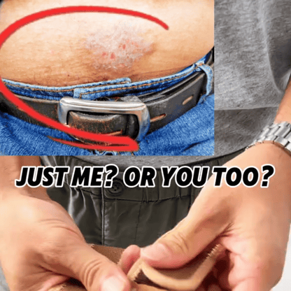 Tactical Metal Hook Elastic Belt (Unisex) - Patented No - Buckle Invisible Design | Soft Adjustable Side