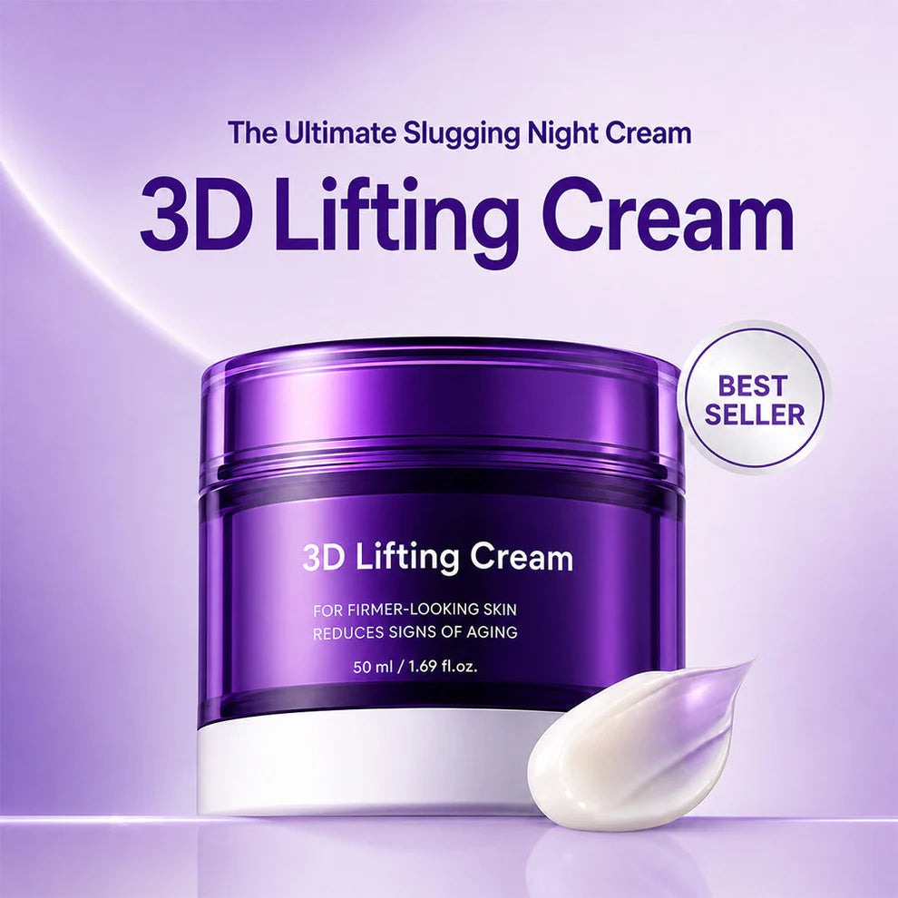 3D Lifting Cream 1.7 fl oz | Advanced Korean Facial Night Cream