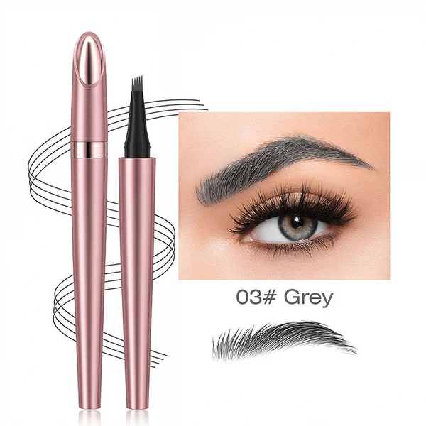 Long Lasting Waterproof Micro Fork Brow Pen