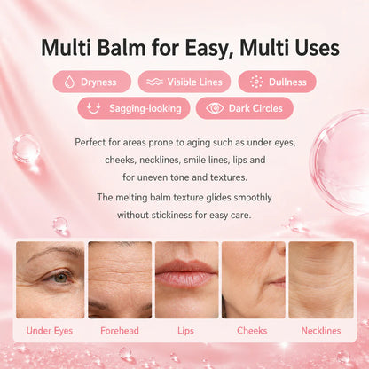 Pink Collagen Volume Multi Balm for Soft, Smooth Lips