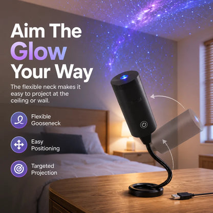Plug-and-Play HD Star Projector