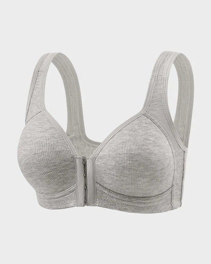 Front Closure Wireless Support Bra – Easy-On Design, Lift & All-Day Comfort