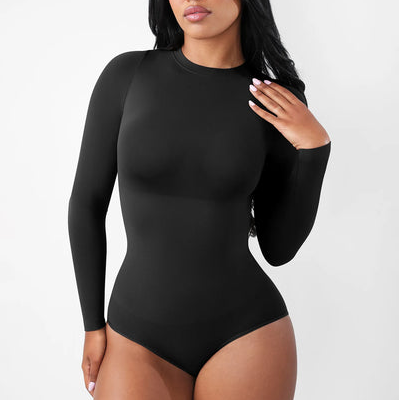 Seamless Ultra-Soft Crew Neck Bodysuit