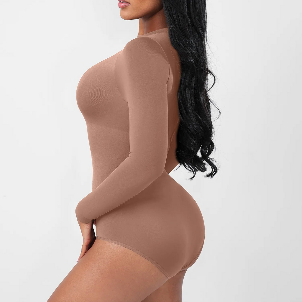 Seamless Ultra-Soft Crew Neck Bodysuit