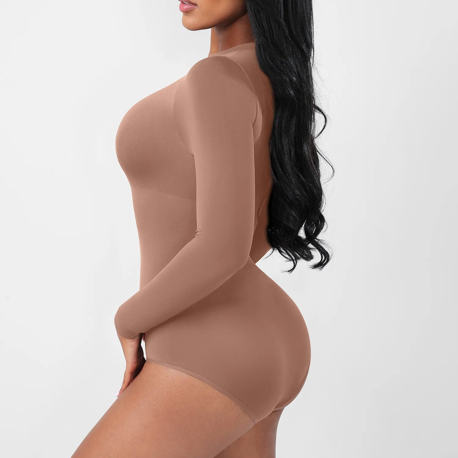 Seamless Ultra-Soft Crew Neck Bodysuit
