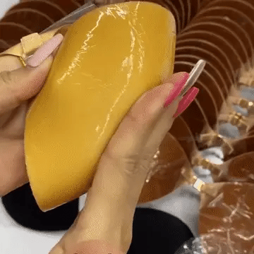Gentle removal of adhesive bra