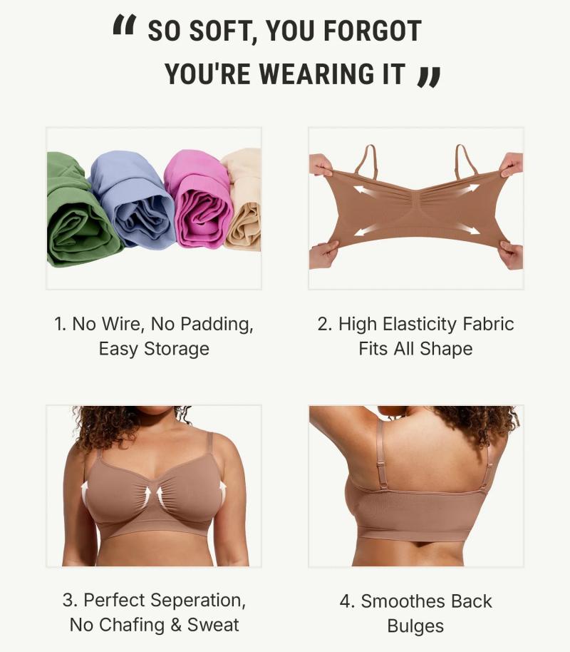 She's Gear Seamless Wireless Comfort Bra