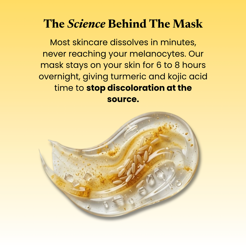 Kojic Acid Turmeric Overnight Mask For Underarms