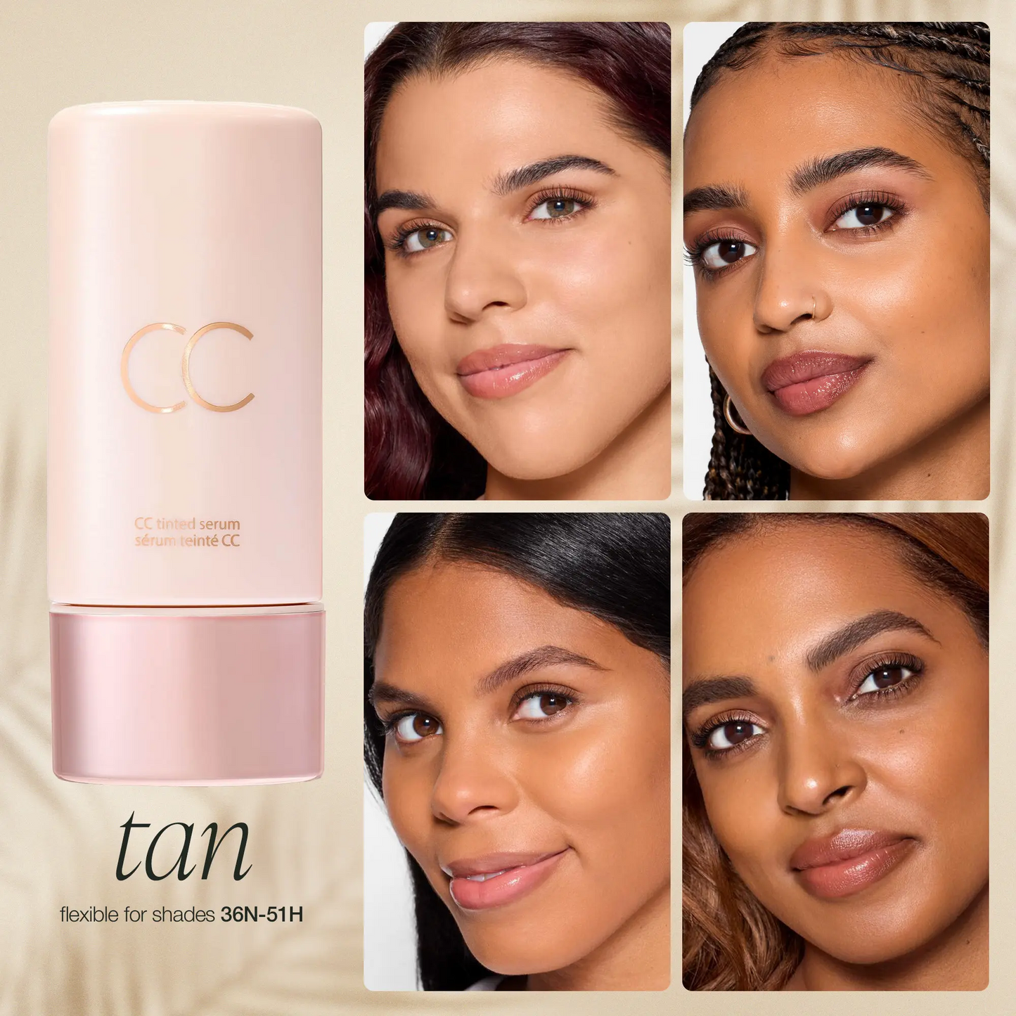 CC color-correcting tinted serum