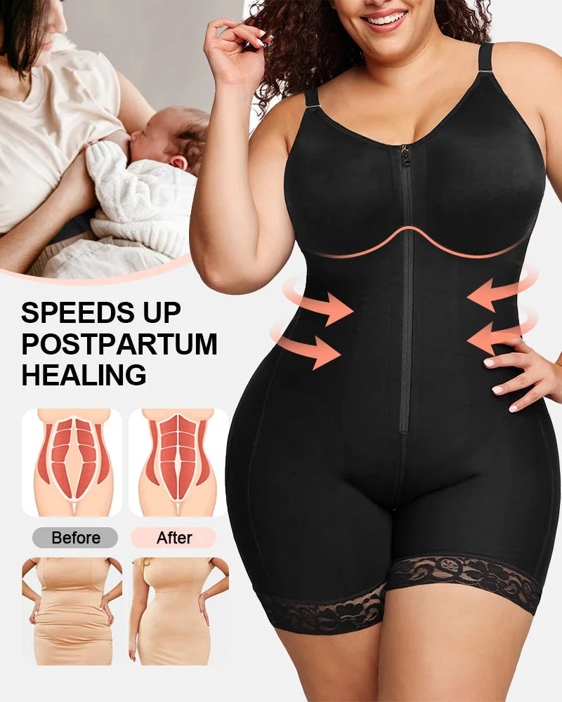Extra Plus Size Shaper Bodysuit Tummy Control Shapewear With Bra
