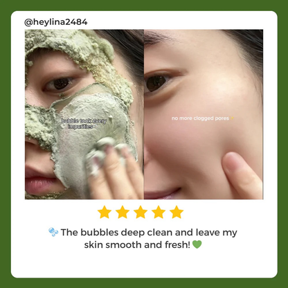Basil Bubble Cleansing Mask