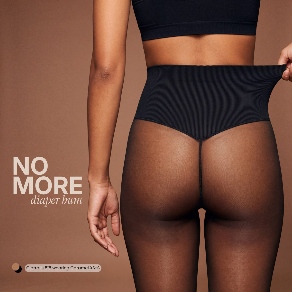 Fleece-lined Shaping Tights