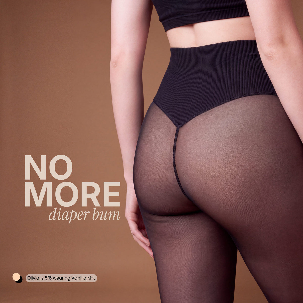 Fleece-lined Shaping Tights