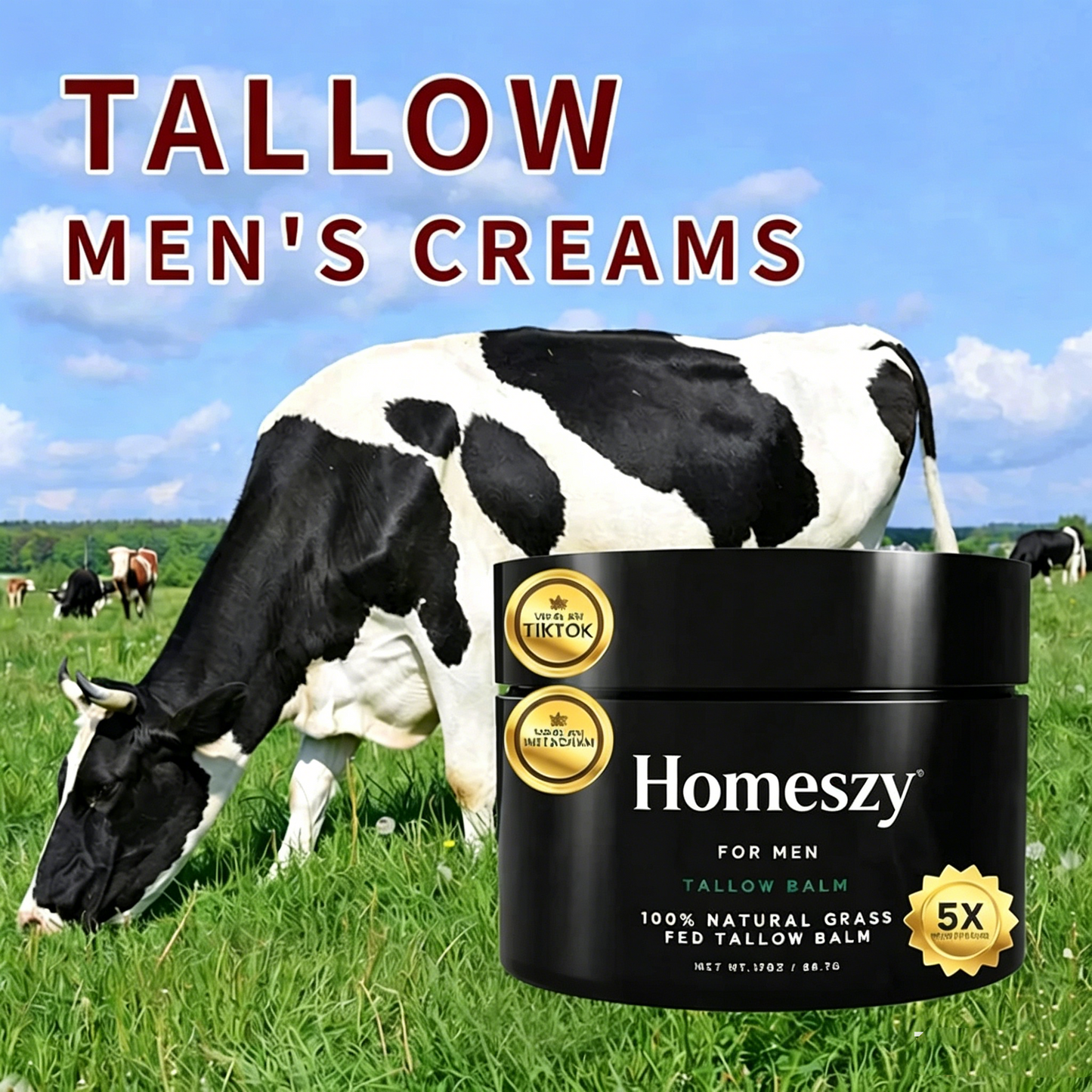 Wrinkle Repair Tallow Balm | Designed for Men